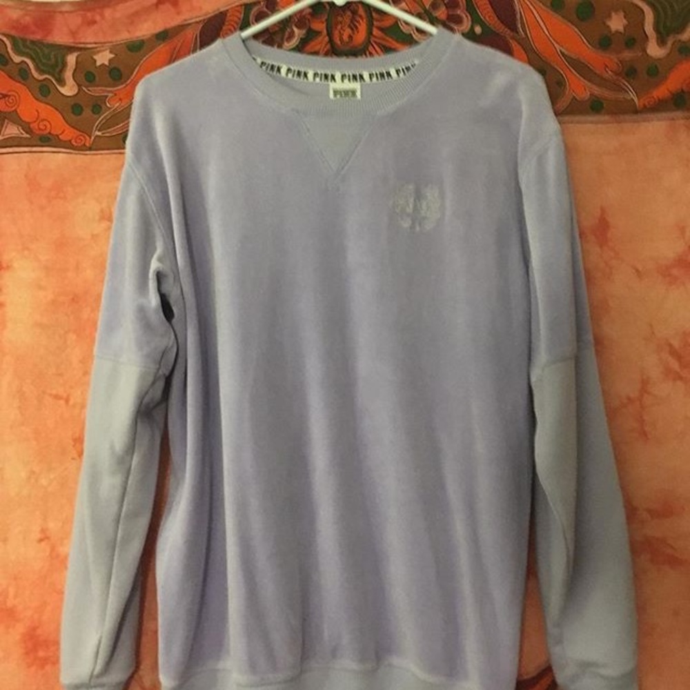 Pink Victoria’s Secret purple crew neck